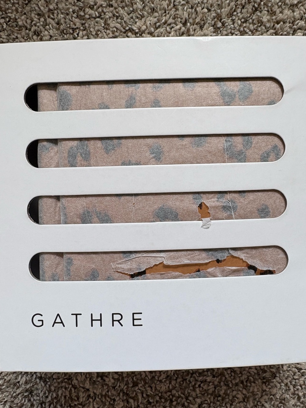 Gathre Leopard Print Table Runner - Picture 2 of 5